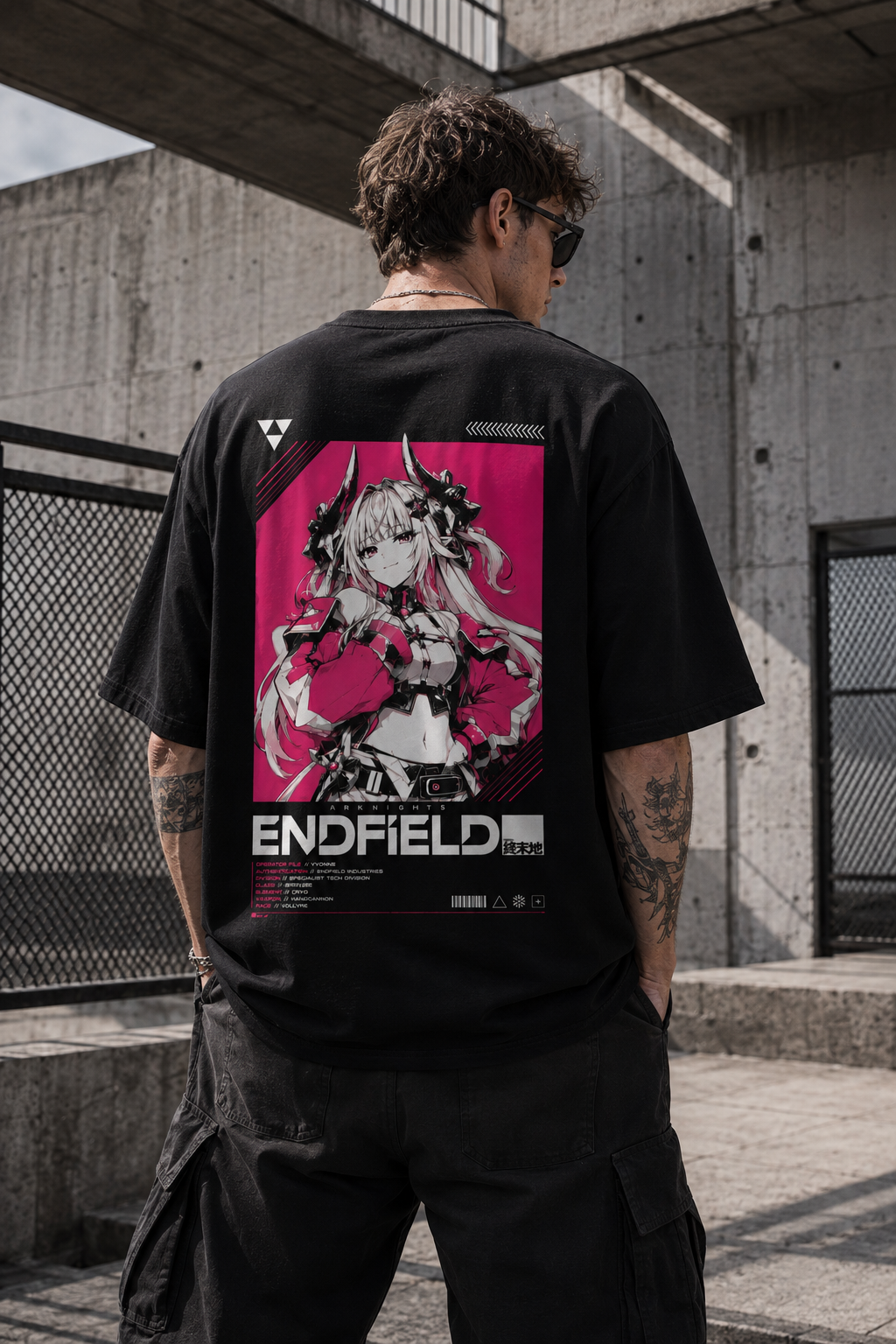 Neon Horns - Oversized Shirt