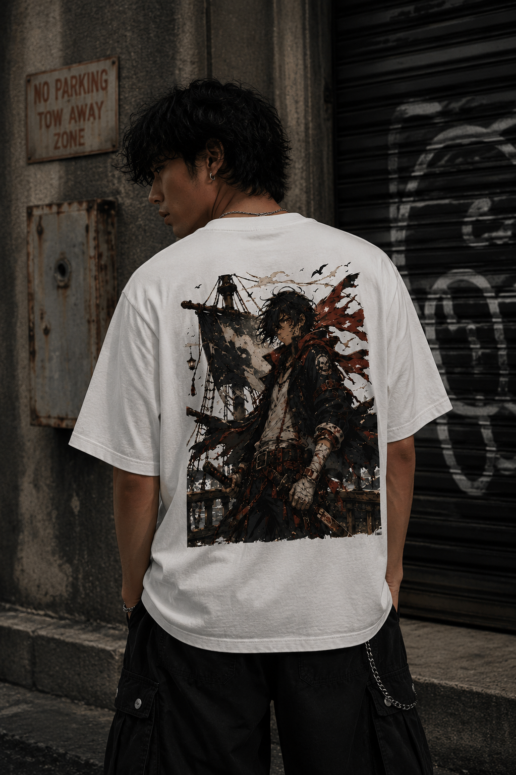 No Flag Captain - Oversized Shirt