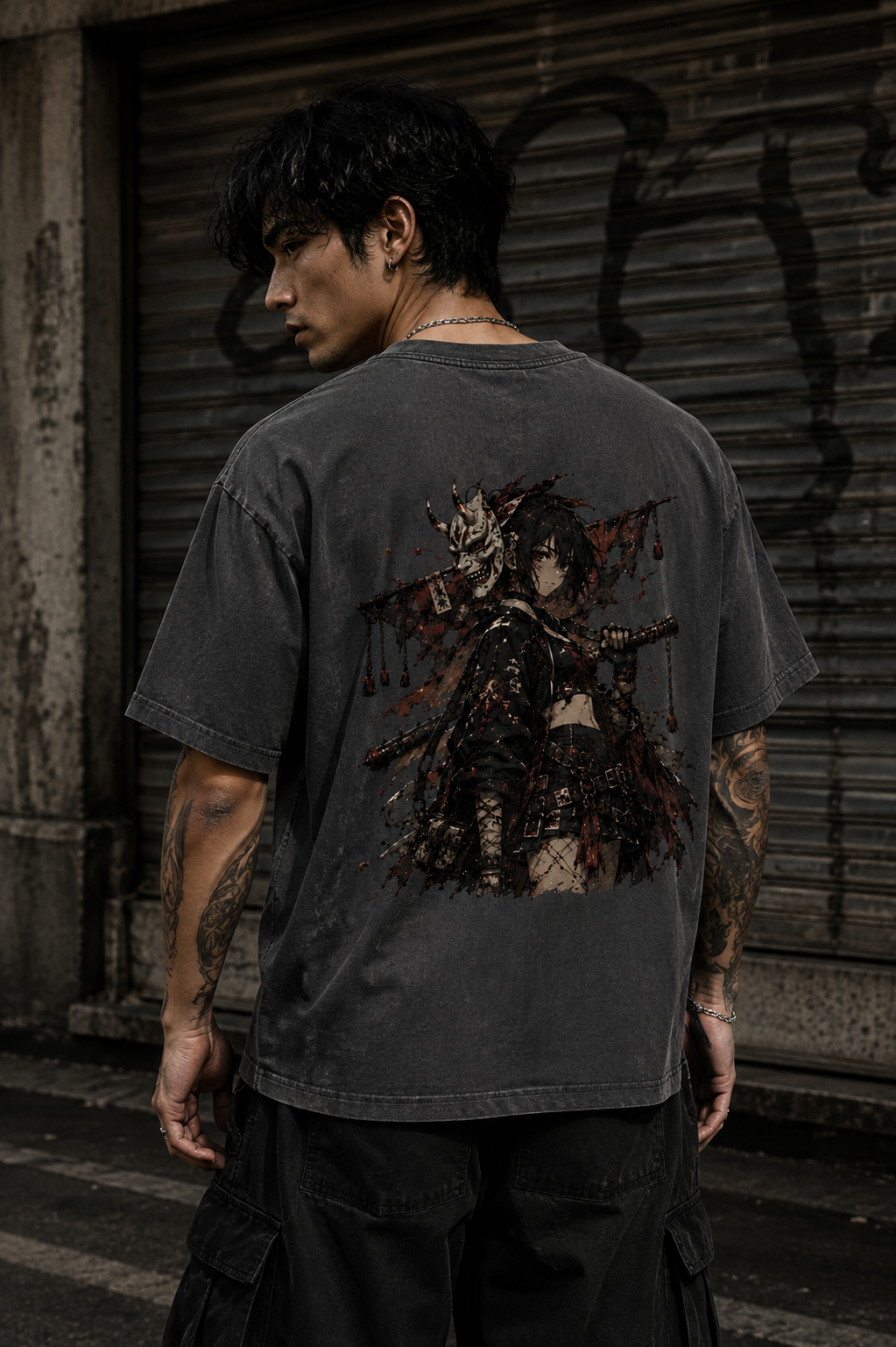 Oni Bat Outlaw - Oversized Shirt