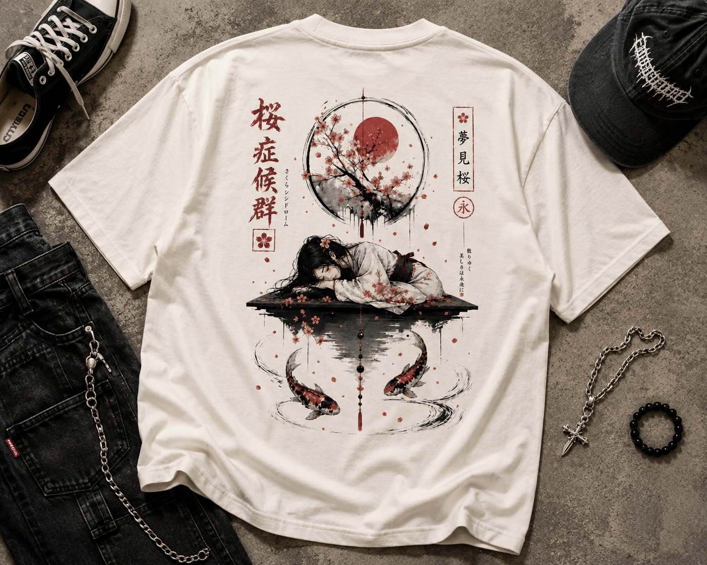 Dream of Eternal Beauty - Oversized Shirt
