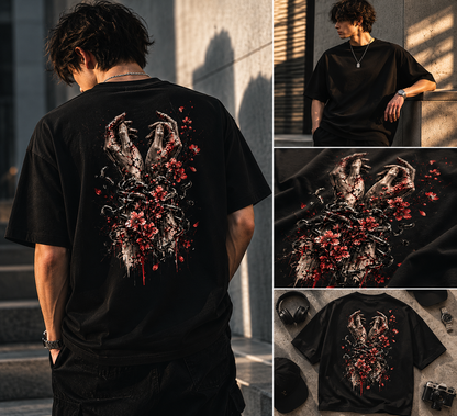 Bound Bloom - Oversized Shirt