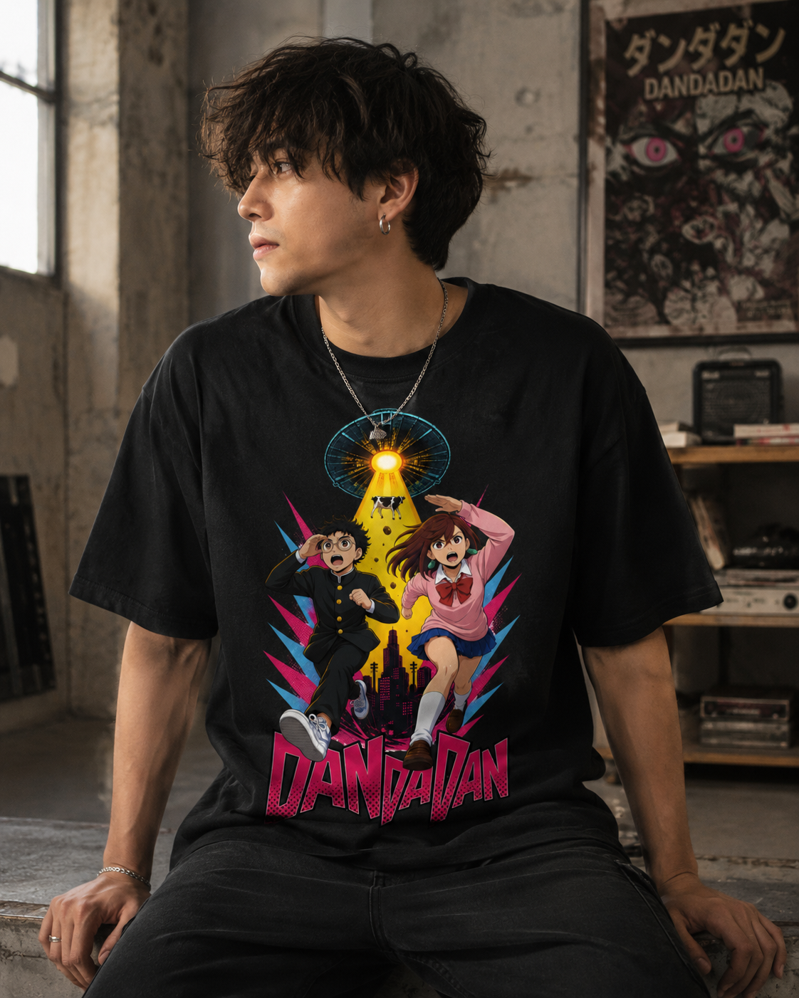 Cosmic Panic - Oversized Shirt