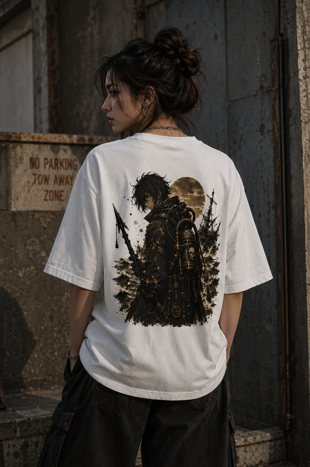 Sea Grave Diver - Oversized Shirt