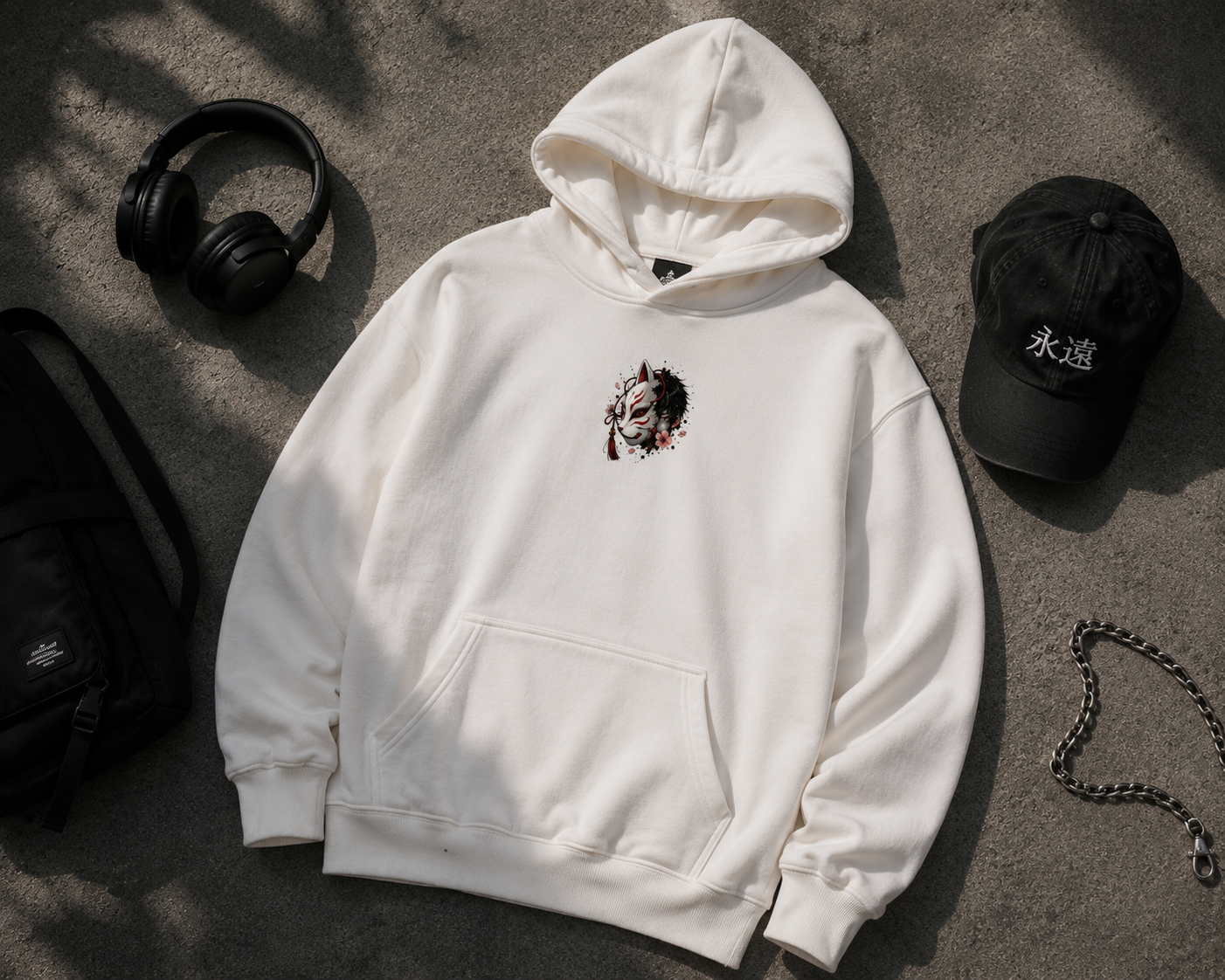 Spirit Mask - Oversized Hoodie