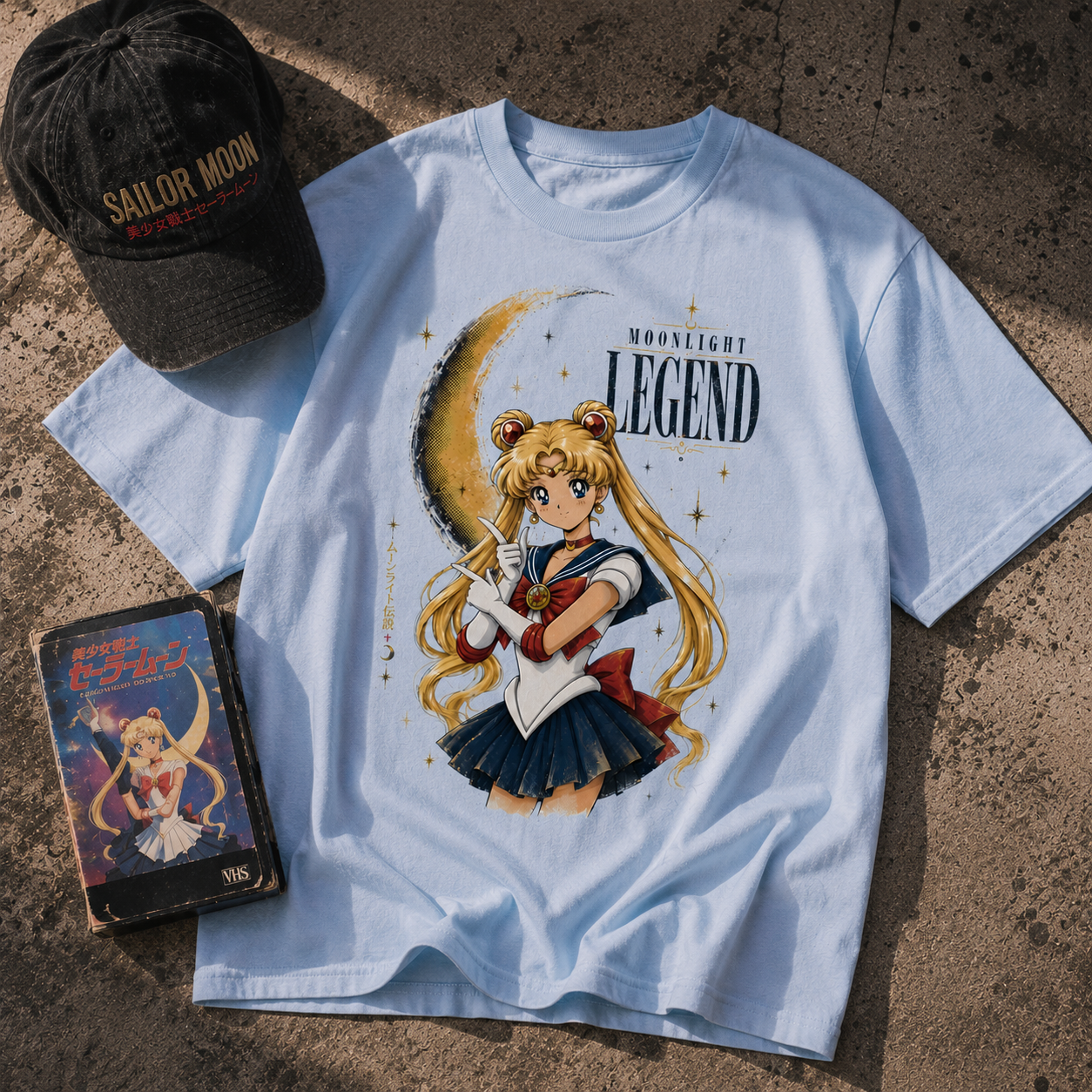 Moonlight Legends - Oversized Shirt