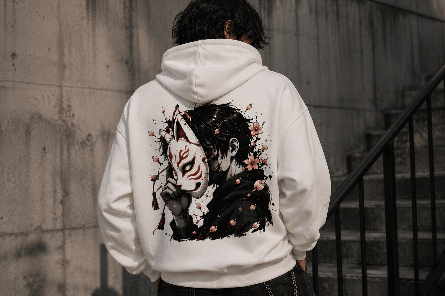 Spirit Mask - Oversized Hoodie